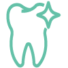 A healthy tooth icon